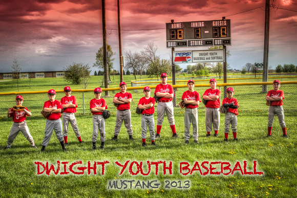 2013 - DYB - Mustang Red Team