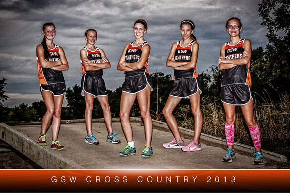 2013 - DTHS/GSW - Girls Cross Country