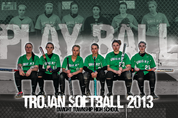 2013 - DTHS - Lady Trojan Softball