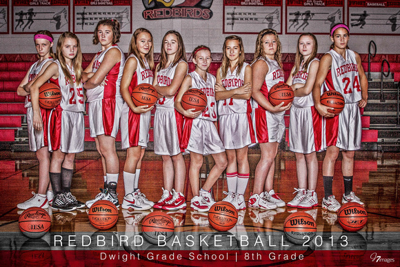 2013 - DGS - 8th Grade Girls Basketball